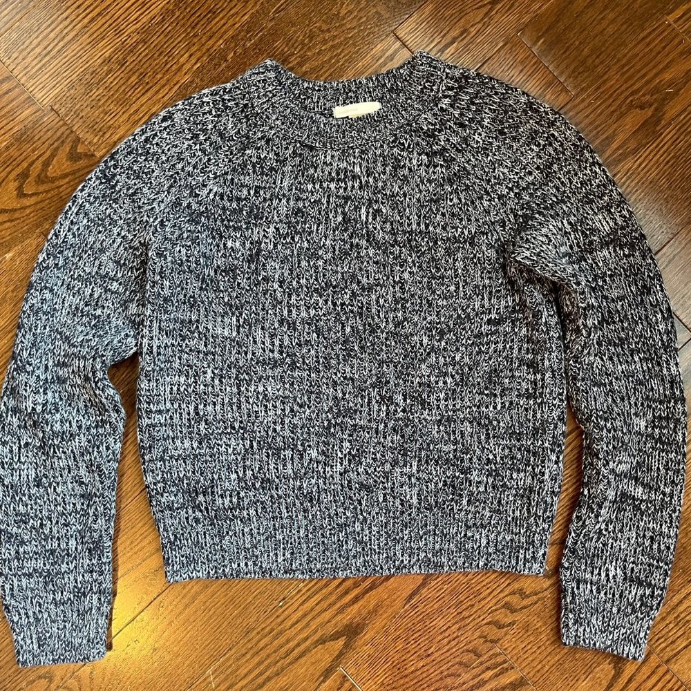 Blue Knit Sweater